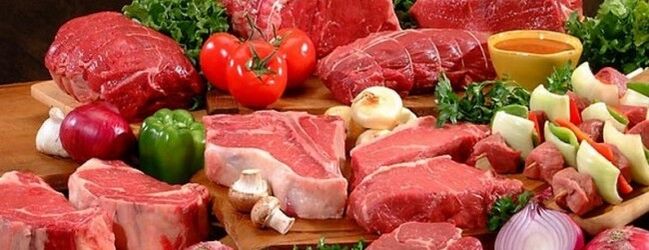 Daging adalah produk afrodisiak yang meningkatkan potensi dengan sempurna